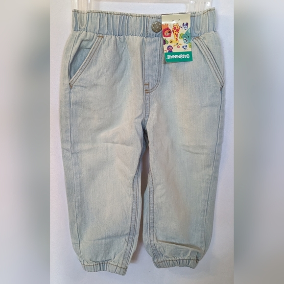 New Garanimals Light Blue Kids Jogger Pants, 12 Month, TH - Picture 1 of 2
